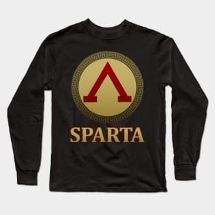 Sparta Shield Long Sleeve T-Shirt